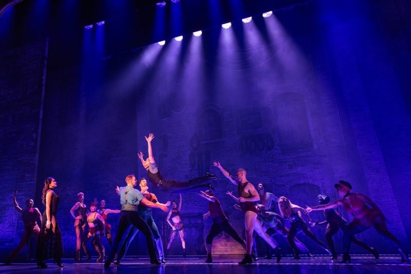 The cast of the North American Tour of Moulin Rouge! The Musical, photo by Matthew Murphy and Evan Zimmerman for MurphyMade