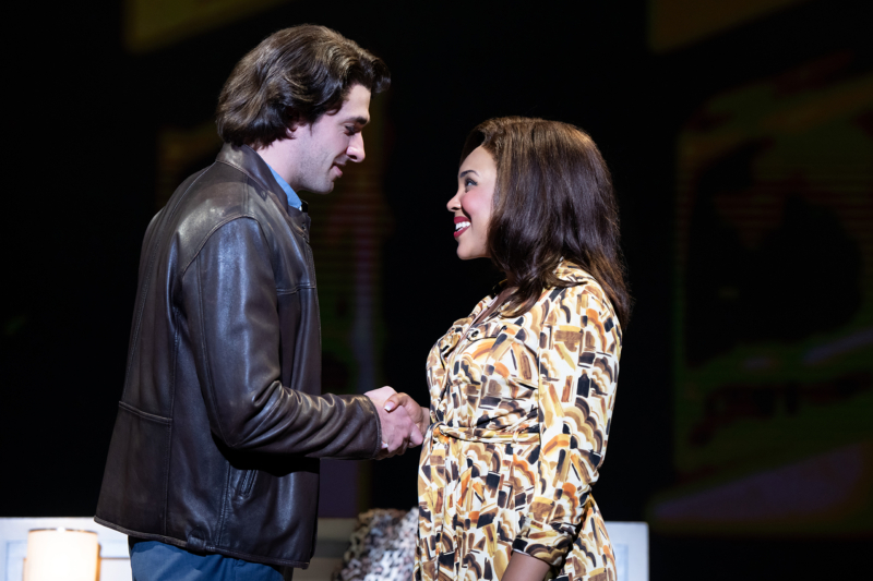 Steven Sawan and Jayna Elise in Tina - The Tina Turner Musical Photo by Julieta Cervantes