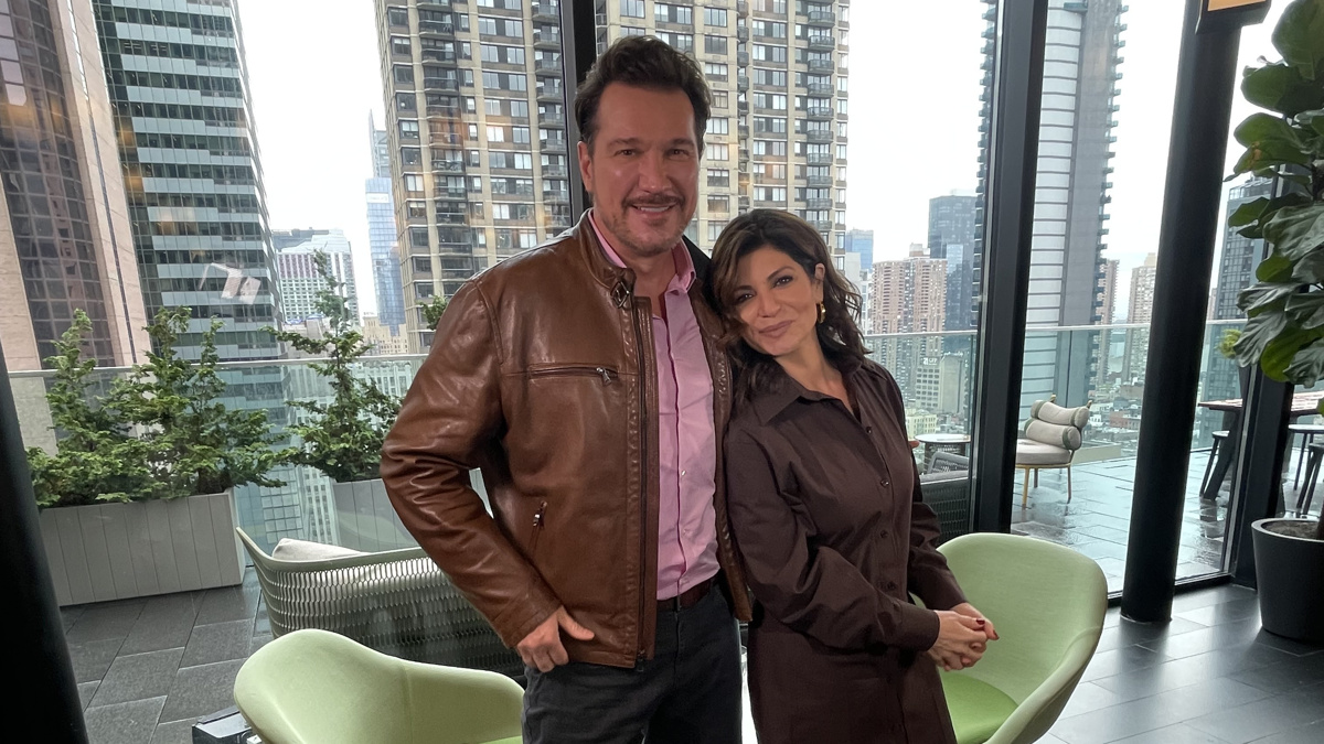 Paulo Szot - Tamsen Fadal - 10/22 - Cyd Sacks - The Broadway Show